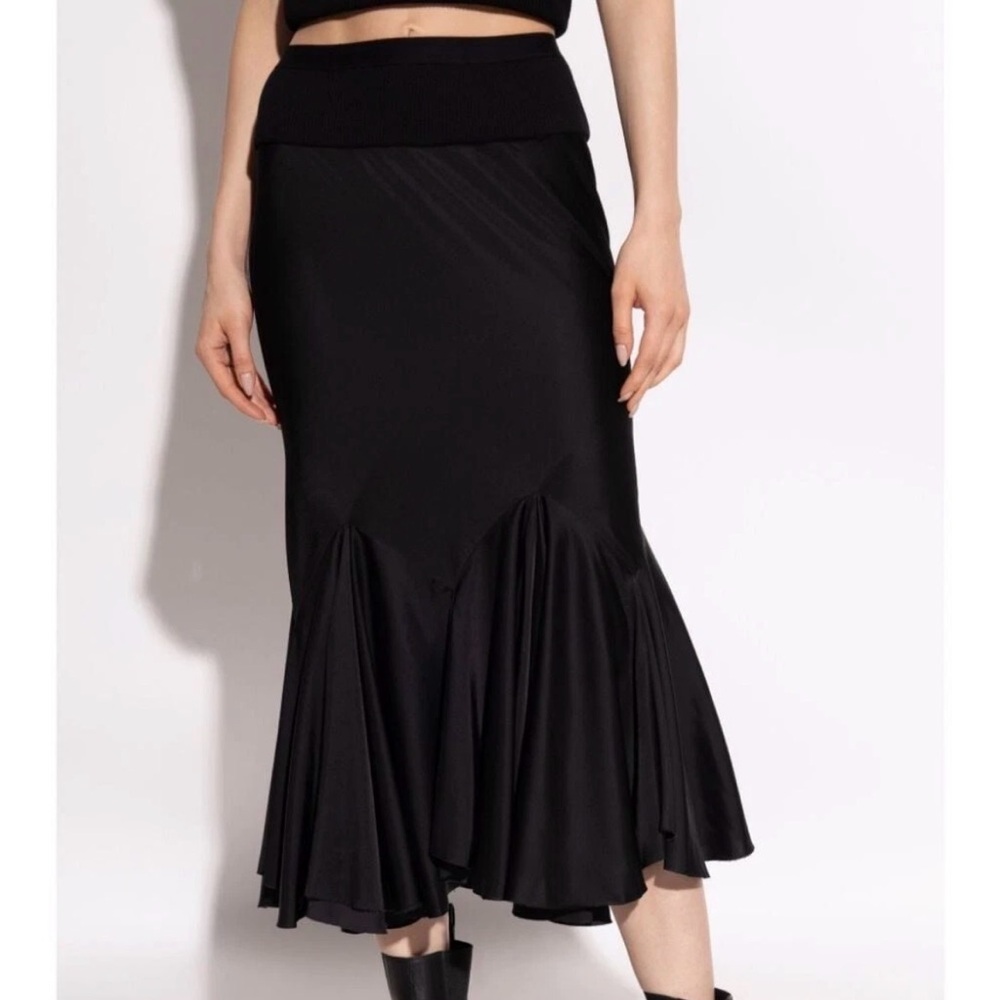 Rick Owens Gonna Knee Divine Bias Skirt